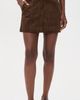PAIGE PAIGE Camden Corduroy Skirt Hickory - 2