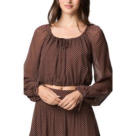 PAIGE PAIGE Capricorn Polka Dot Blouse