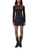 Paige Paige Chelle Velvet Burnout Top - 2