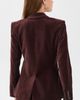 PAIGE PAIGE Chelsee Blazer Burgundy - 3