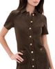 PAIGE PAIGE Clementine Corduroy Dress Fern - 1
