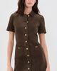 PAIGE PAIGE Clementine Corduroy Dress Fern - 2