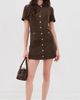 PAIGE PAIGE Clementine Corduroy Dress Fern - 5