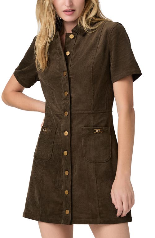 PAIGE PAIGE Clementine Corduroy Minidress