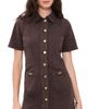 PAIGE PAIGE Clementine Dress Rich Chocolate - 1