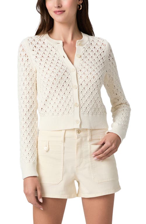 PAIGE PAIGE Colma Open Stitch Cardigan