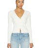 PAIGE PAIGE Crimson Cardigan - 1