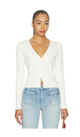 PAIGE PAIGE Crimson Cardigan