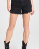 PAIGE PAIGE Dani Shorts Dark Raven Destructed 25 - 2