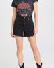 PAIGE PAIGE Dani Shorts Dark Raven Destructed 25 - 5