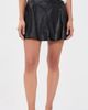 PAIGE PAIGE Darcy Faux Leather Skirt Black - 2