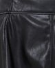PAIGE PAIGE Darcy Faux Leather Skirt Black - 6