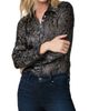 PAIGE PAIGE Desano Burnout Button-Up Shirt - 3