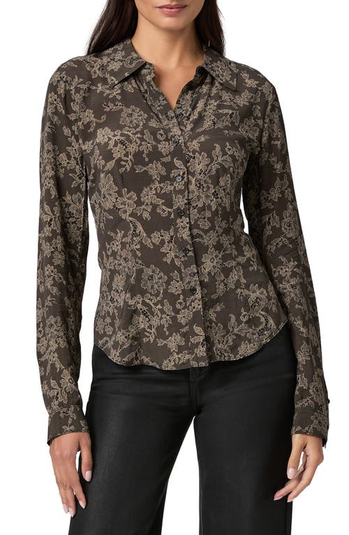 PAIGE PAIGE Desano Floral Lace Shirt