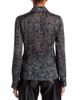 Paige Paige Desano Printed Satin Shirt - 3