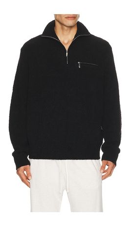 PAIGE PAIGE Donover Quarter Zip Sweater