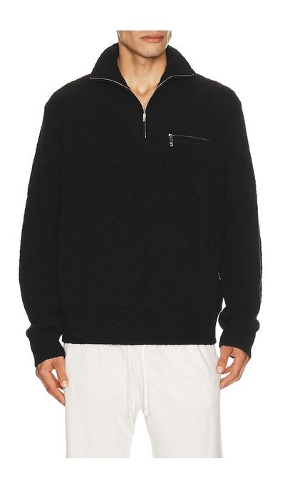 PAIGE PAIGE Donover Quarter Zip Sweater