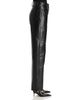 Paige Paige Emilie Leather Blend Novelty Waist Jeans in Black - 4