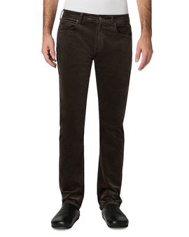 Paige Paige Federal Cotton Blend Slim Straight Fit Pants