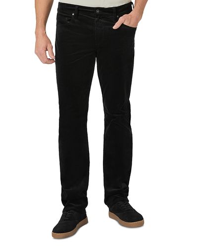 Paige Paige Federal Slim Straight Jeans in Black