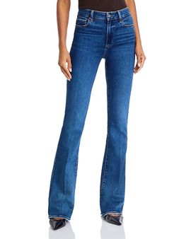 Paige Paige High Rise Laurel Canyon Bootcut Jeans in Acapella