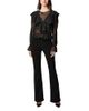 Paige Paige High Rise Laurel Canyon Jeans in Black Shadow - 1