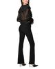 Paige Paige High Rise Laurel Canyon Jeans in Black Shadow - 3