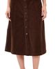 PAIGE PAIGE Jahn Corduroy Skirt Hickory - 1