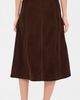 PAIGE PAIGE Jahn Corduroy Skirt Hickory - 3