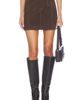 PAIGE PAIGE Janelle Suede Skirt - 1