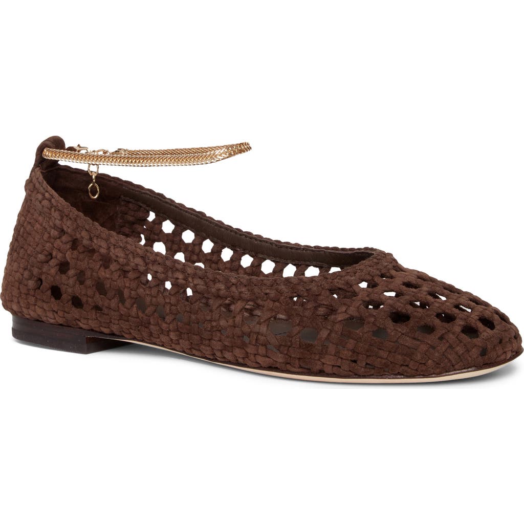 PAIGE PAIGE Juliette Ankle Strap Flat