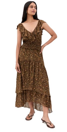 PAIGE PAIGE Kiana Dress Hickory Multi