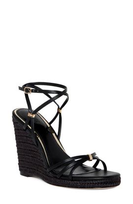 PAIGE PAIGE Kylen Ankle Strap Wedge Sandal