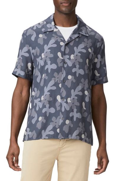 PAIGE PAIGE Landon Short Sleeve Button-Up Shirt