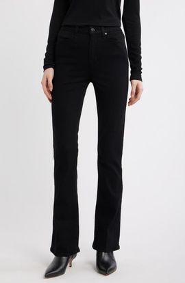 PAIGE PAIGE Laurel Canyon High Waist Bootcut Leg Jeans