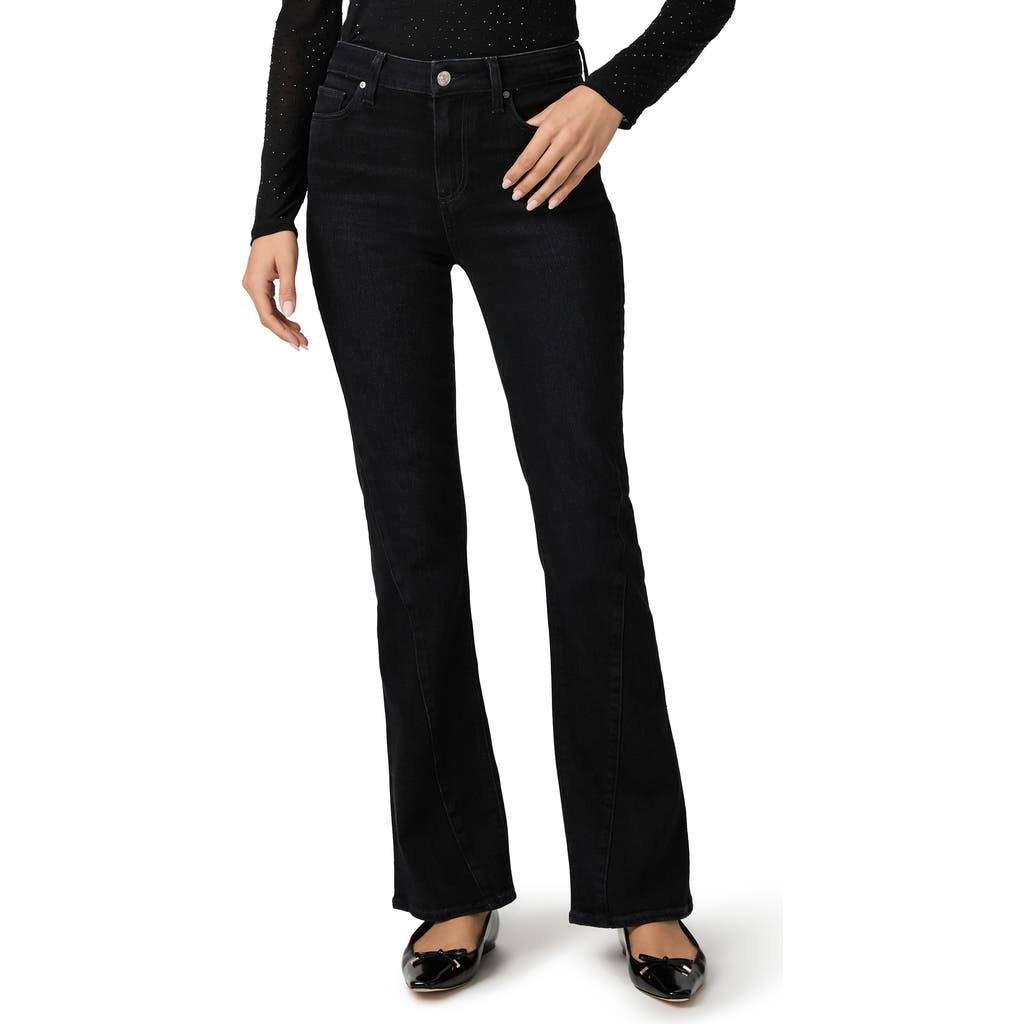 PAIGE PAIGE Laurel Canyon Twisted Seam High Waist Jeans