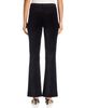 Paige Paige Laurel Canyon Velvet High Rise Bootcut Jeans in Black Overdye - 3