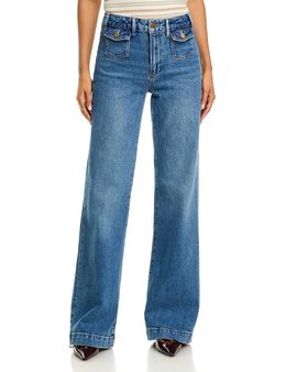 Paige Paige Leenah 32 High Rise Wide Leg Jeans in Coventry