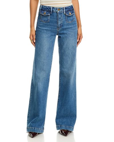 Paige Paige Leenah 32 High Rise Wide Leg Jeans in Coventry