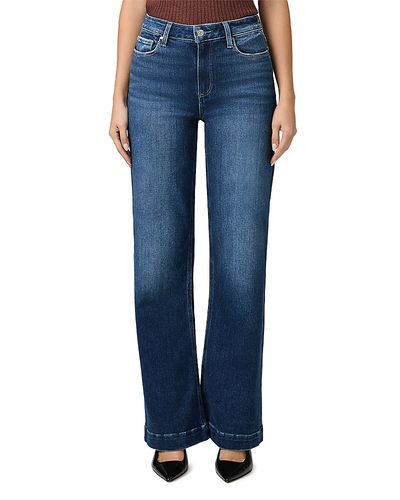 Paige Paige Leenah High Rise Wide Leg Jeans in Hamptons