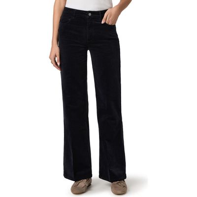 PAIGE PAIGE Leenah High Waist Wide Leg Corduroy Jeans