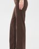 PAIGE PAIGE Leenah Mini Patch Pockets Jeans Rich Chocolate - 4