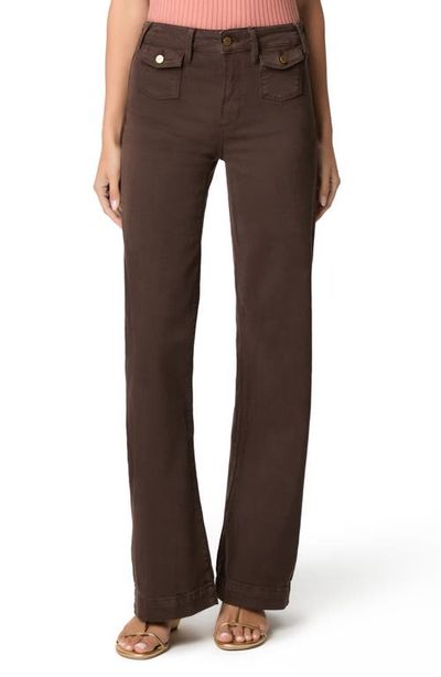 PAIGE PAIGE Leenah Patch Pocket Wide Leg Jeans