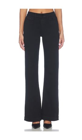 PAIGE PAIGE Leenah With Mini Patch Pocketstrouser Leg Jeans
