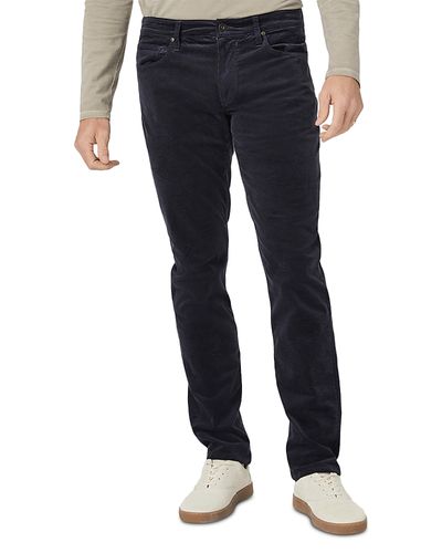 Paige Paige Lennox Slim Fit Stretch 32 Jeans in Deep Anchor Cord