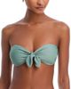 Paige Paige Libby Tie Front Bandeau Bikini Top - 1