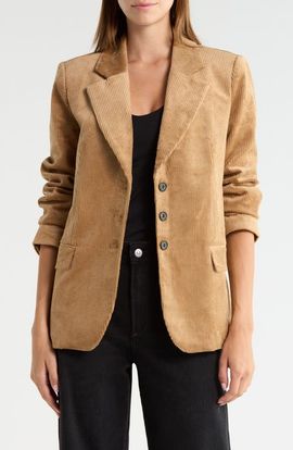 PAIGE PAIGE Maeva Cotton Blend Corduroy Jacket