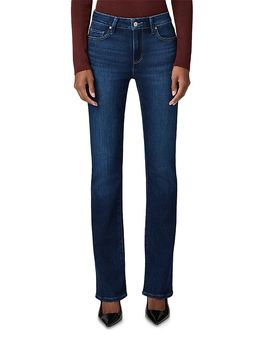 Paige Paige Manhattan High Rise Bootcut Jeans in Straight A