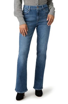 PAIGE PAIGE Manhattan High Waist Petite Bootcut Jeans