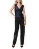 Paige Paige Marin Lace Trim Satin Top - 2